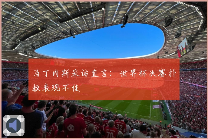 马丁内斯采访直言：世界杯决赛扑救表现不佳
