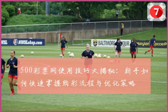 500彩票网使用技巧大揭秘：新手如何快速掌握购彩流程与优化策略